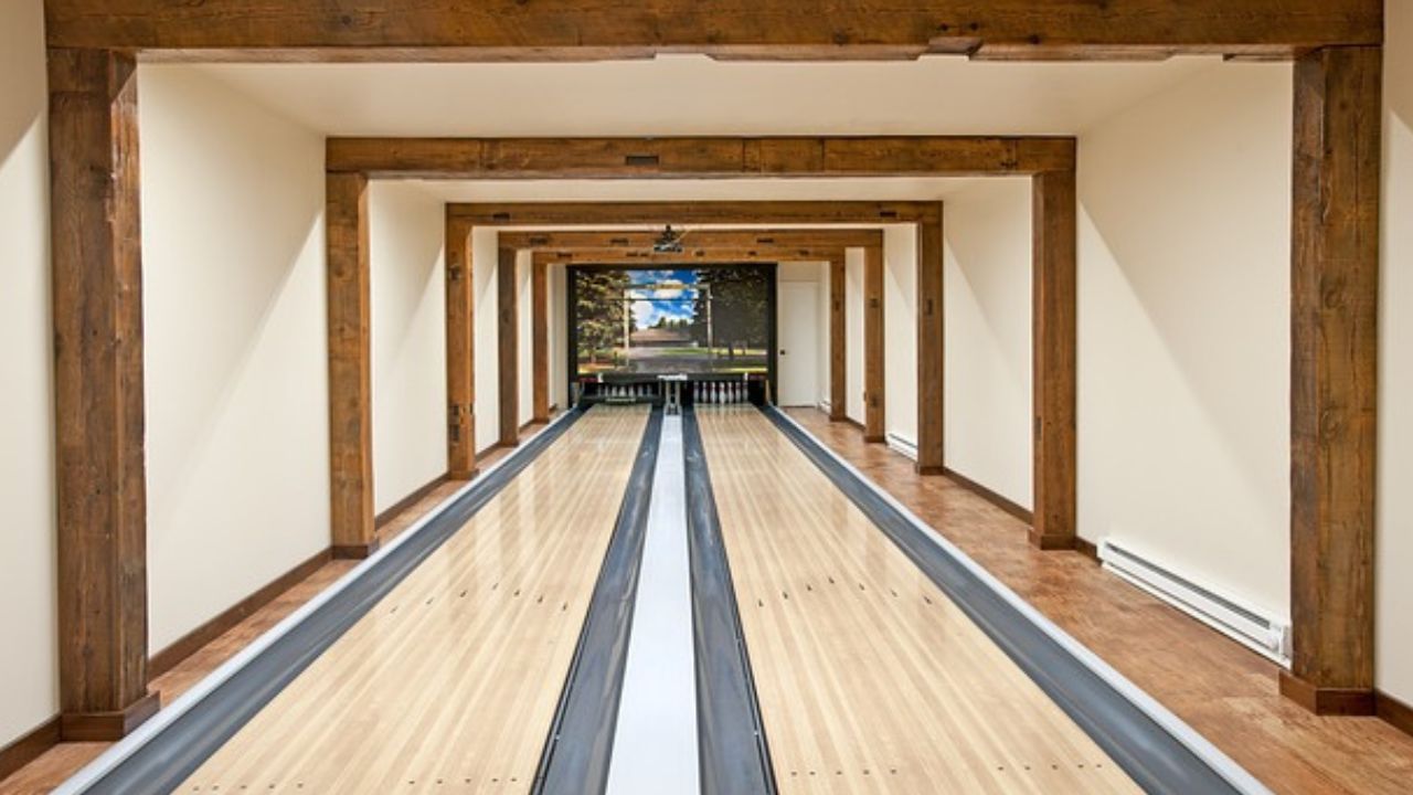 what are bowling alley floors made of