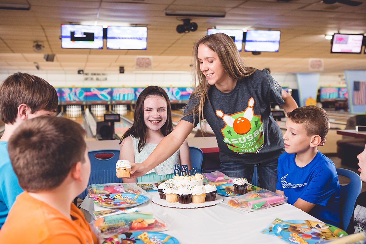 Bowling Alley Birthday Party